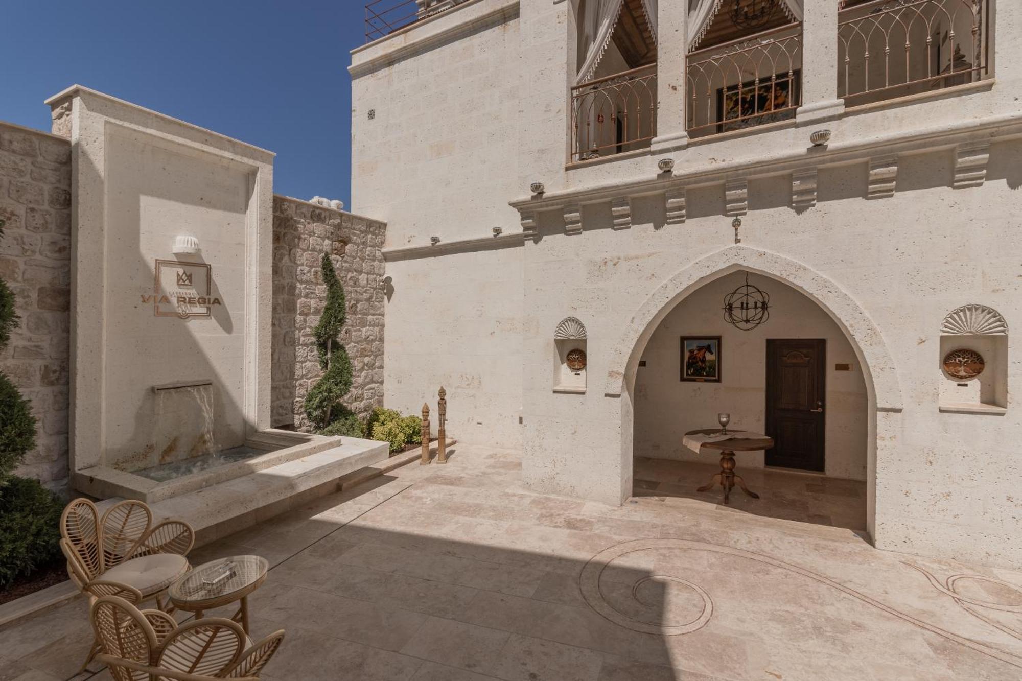 Via Regia Cappadocia Hotel Üçhisar Exterior foto